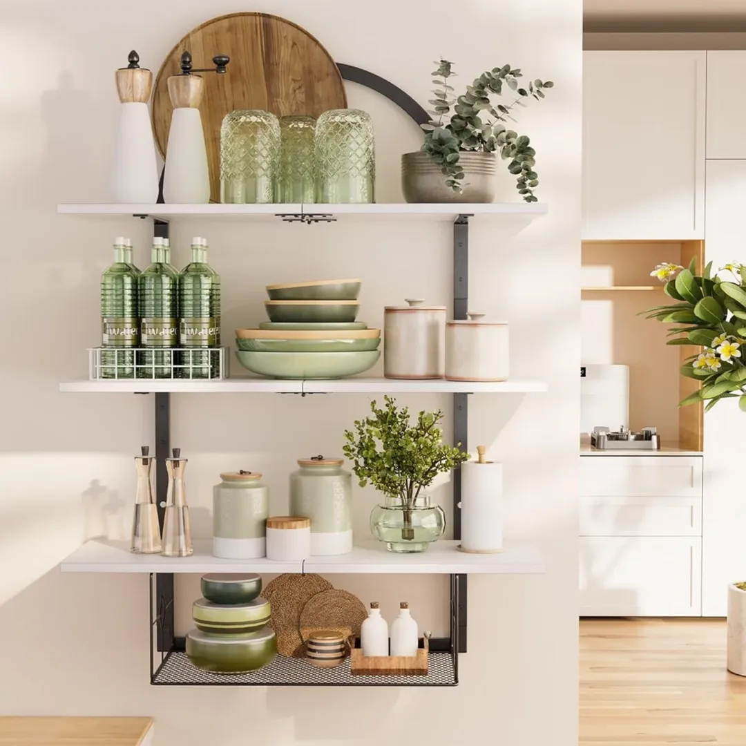 Floating spice racks