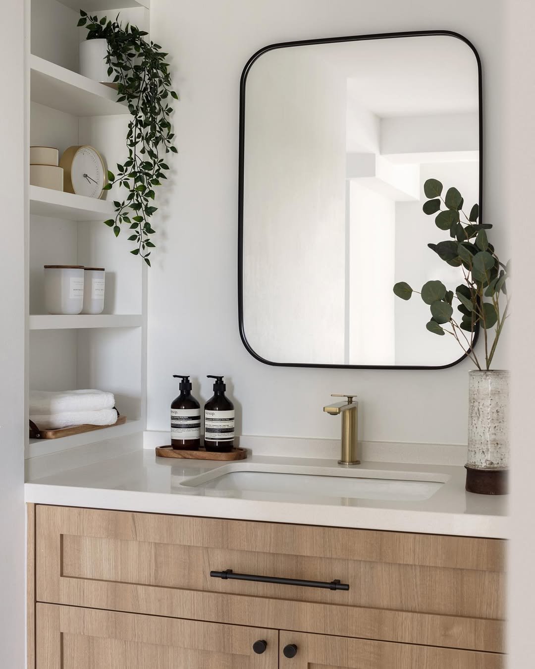 Mirror-Front Cabinets
